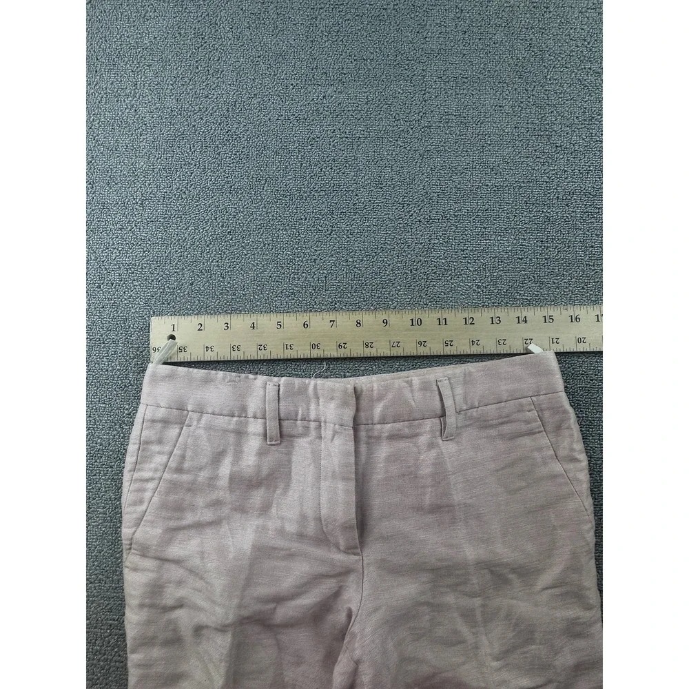 Arthur Fox Dress Pants 30x25 Men Purple Flat Front Straight Business Prep Formal